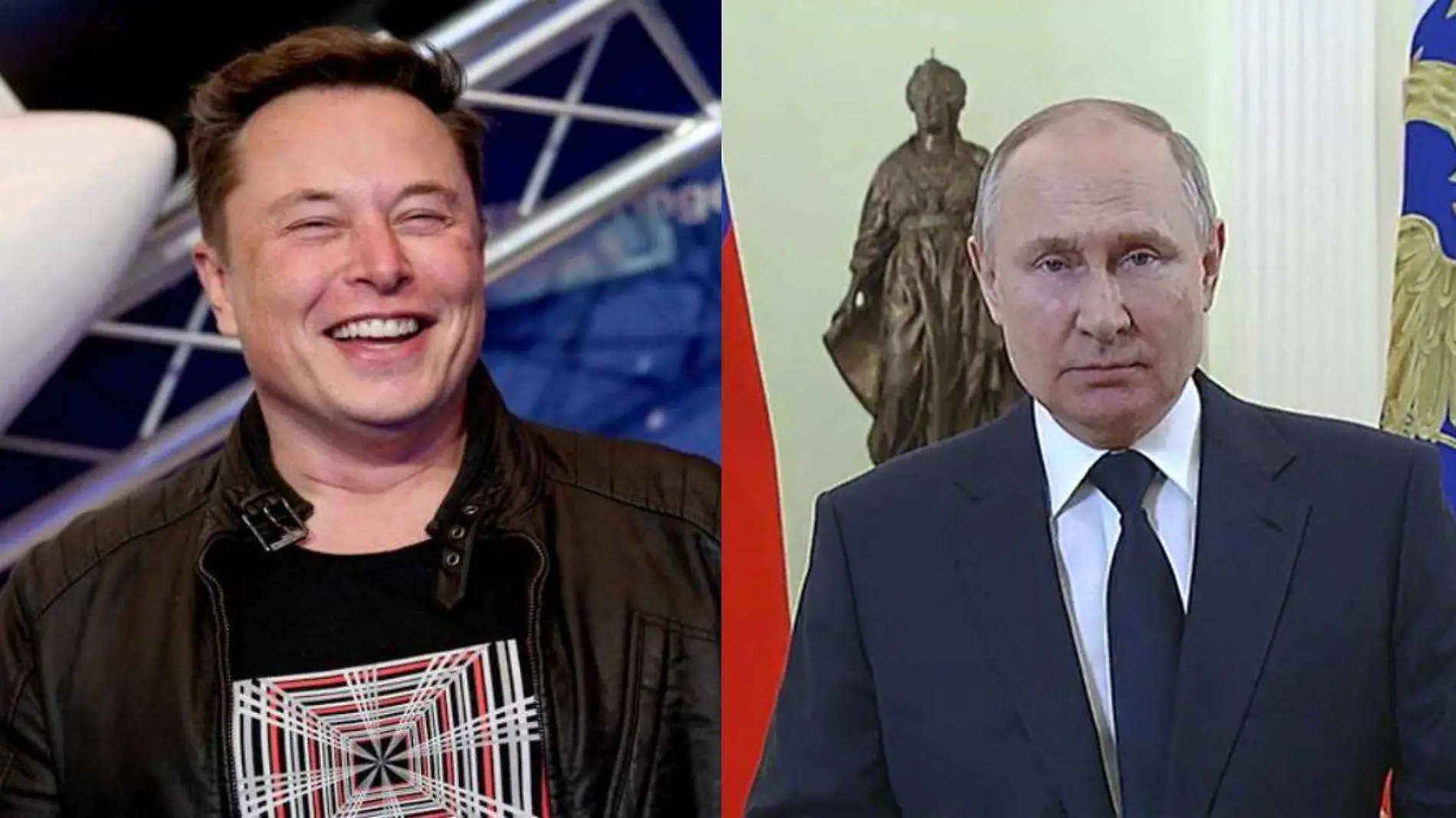 Elon Musk y Vladimir Putin